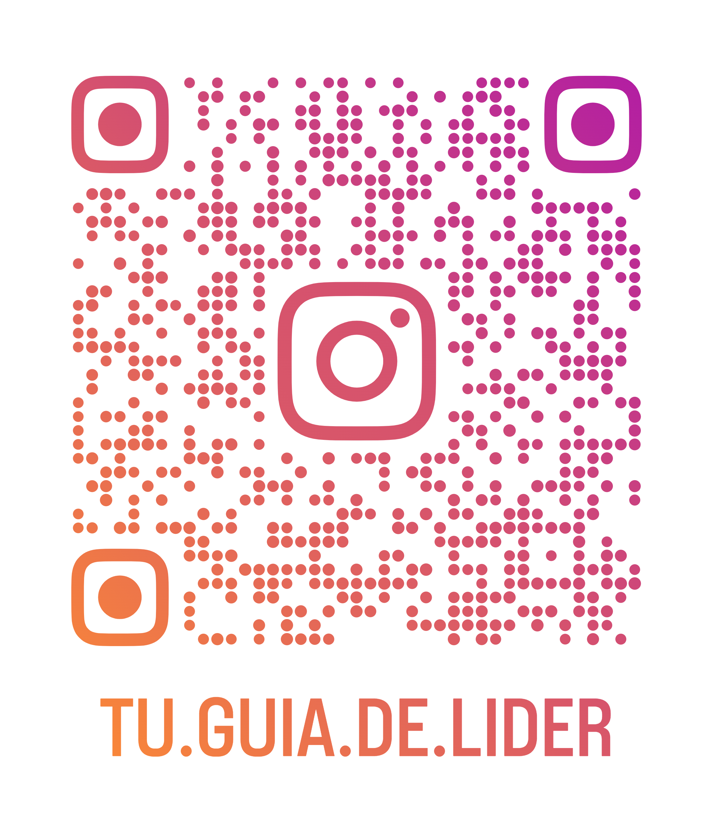 Código QR para seguir a Oscar Lanestosa en Instagram @tu.guia.de.lider — Coach de liderazgo para líderes nuevos